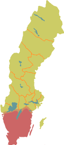 Mullvadens utbredning i Sverige